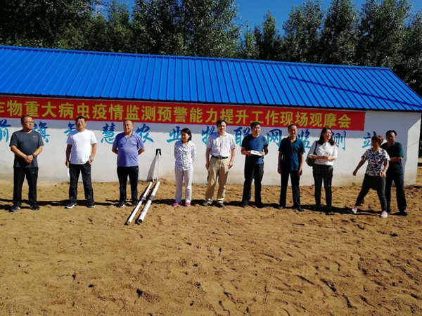 内蒙古全区农作物重大病虫疫情监测预警能力提升现场观摩会召开，『托普技术』惊艳塞北